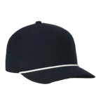 Perforated Performance 5-Panel Hat with Cord