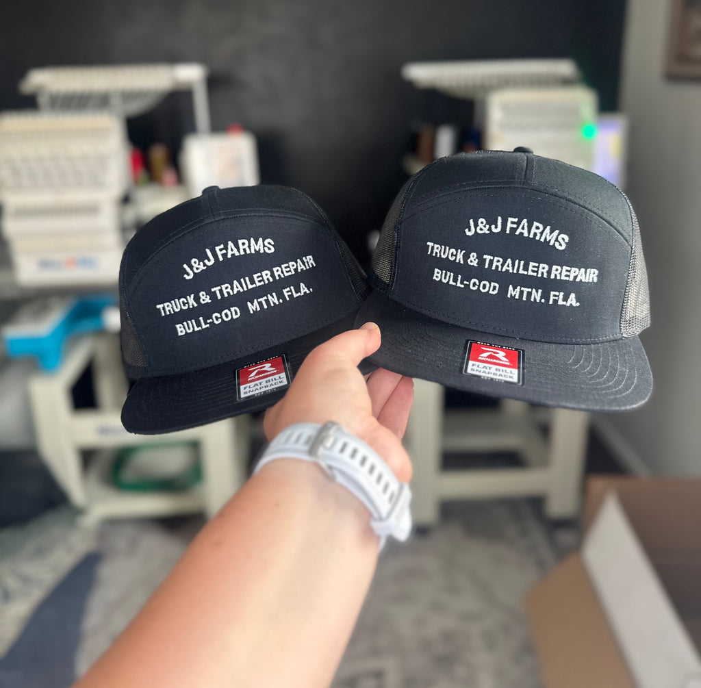 Flat Bill hats